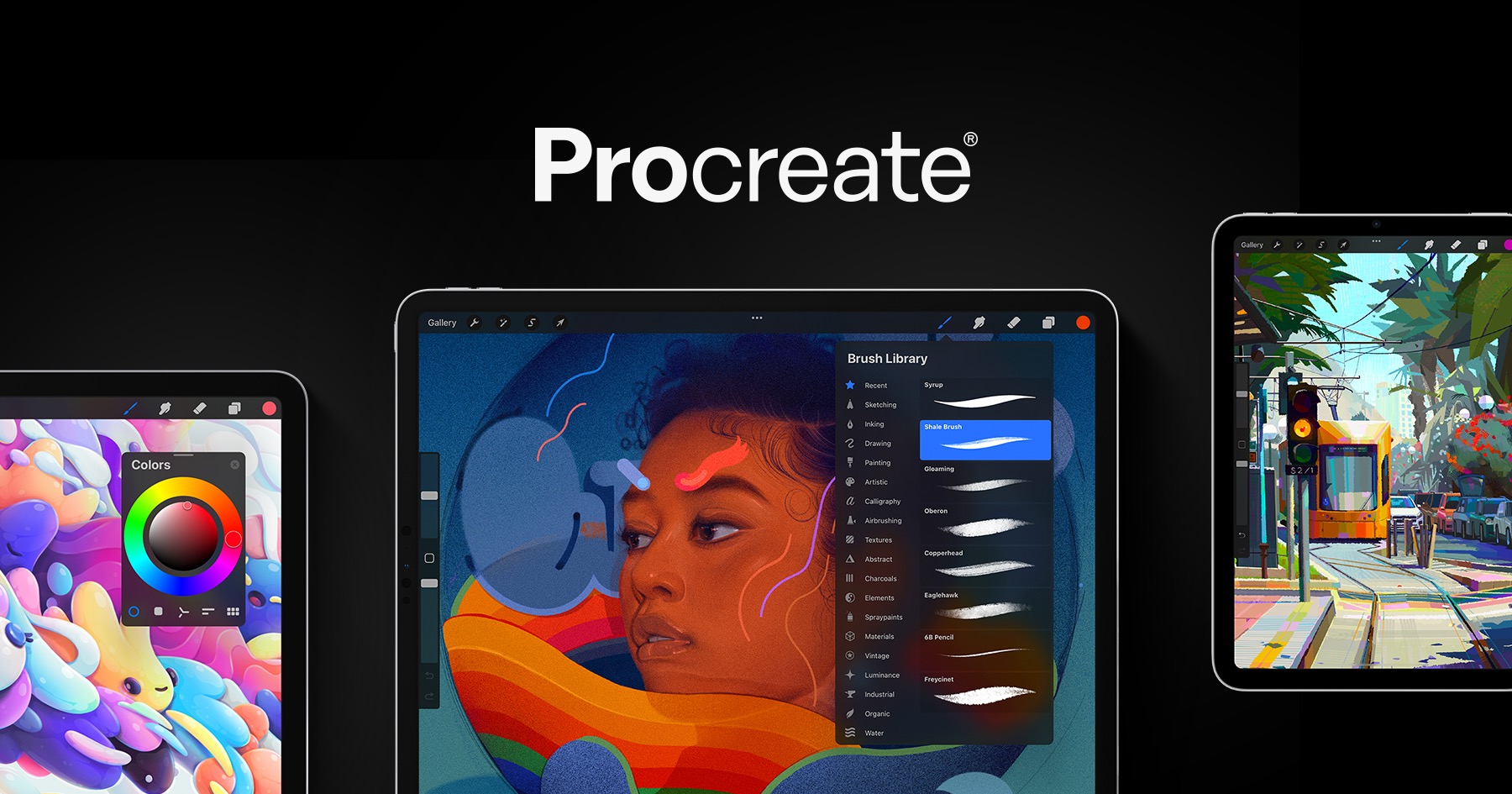 iPad app vẽ procreate: Sử dụng ứng dụng vẽ này trên iPad, bạn có thể \