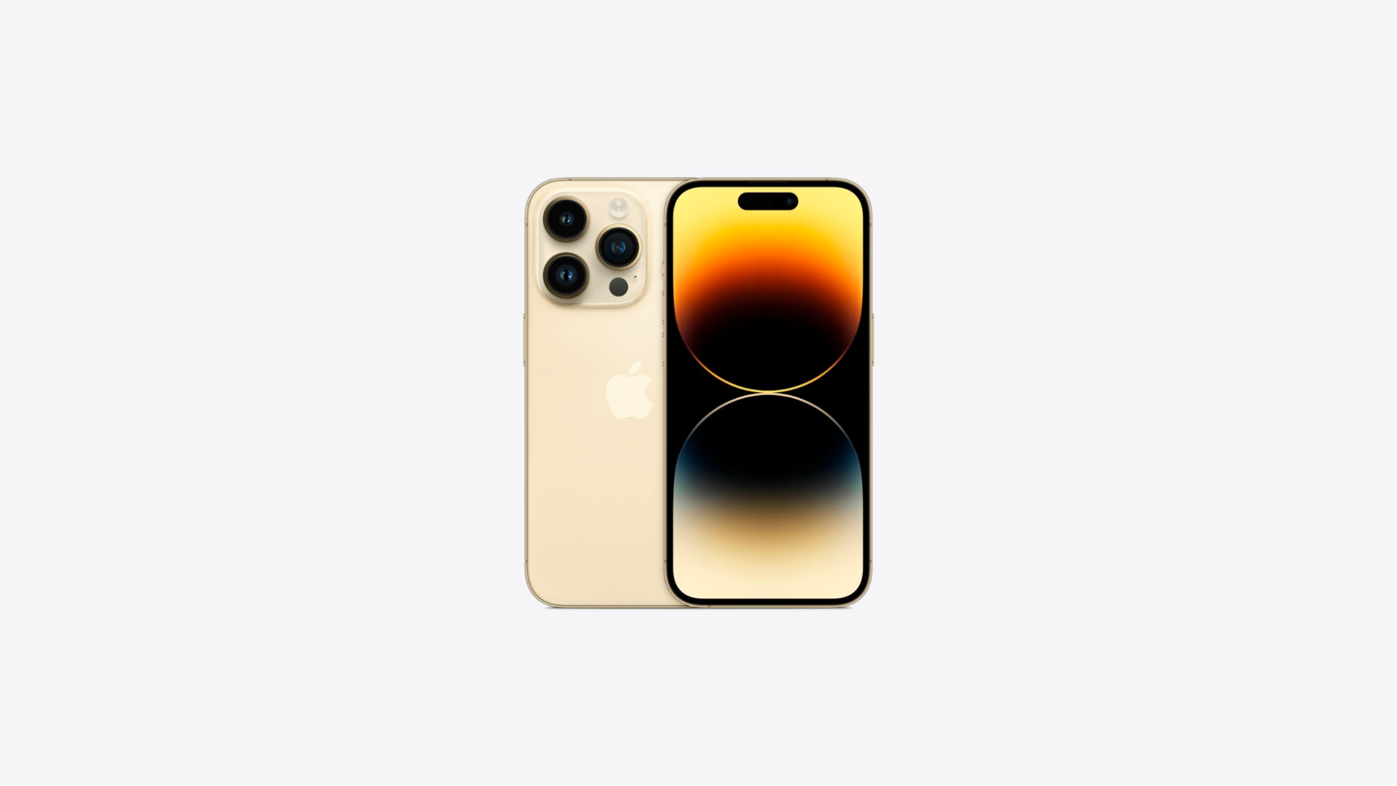 iPhone 14 Pro Max màu Vàng Gold có tone màu đậm và tối hơn và mang hơi hướng giống với màu Gold Champagne đã từng xuất hiện trên iPhone 5 và 6