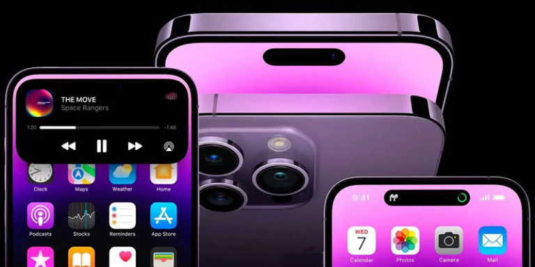 iPhone 14 Pro sở hữu màn nâng cấp ấn tượng hơn hẳn với 2 tính năng hoàn toàn mới