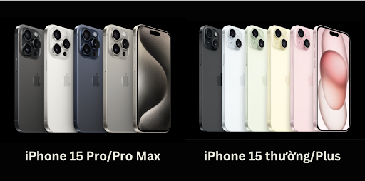 Apple ra mắt 9 tuỳ chọn màu sắc tương đương iphone 15 4 loại