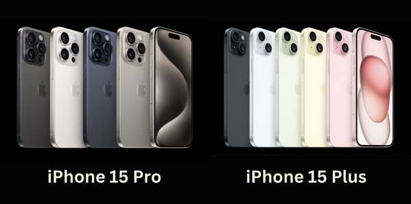 Bộ sưu tập màu sắc của iPhone 15 Plus nổi bật hơn so với iPhone 15 Pro