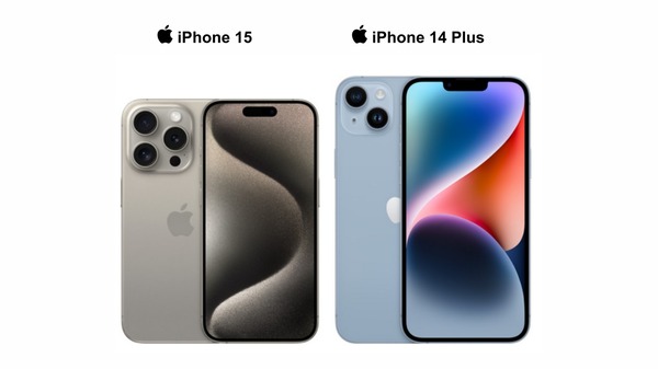 iPhone 15 Pro và iPhone 14 Plus khác biệt hoàn toàn từ thiết kế cho đến cấu hình
