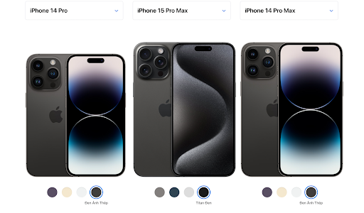 iPhone 14 Pro và Pro Max là những siêu phẩm điện thoại di động gần nhất của nhà Táo sở hữu vẻ ngoài màu đen huyền bí, sang trọng và thần thái. 