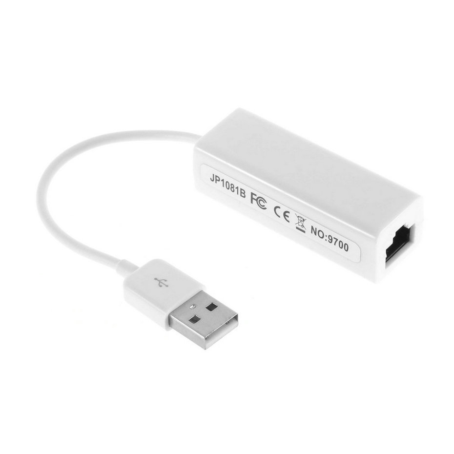 Sử dụng USB Ethernet có chức năng tương tự như cổng mạng Lan. 