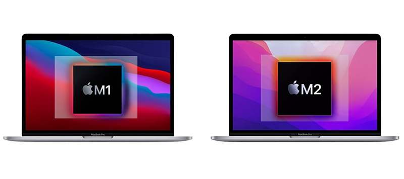 MacBook Pro M1 và M2 không có sự khác biệt về thiết kế