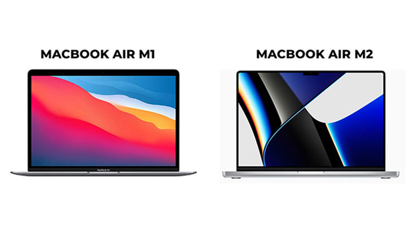 Màn hình hiển thị của MacBook Air M2 vượt trội hơn 