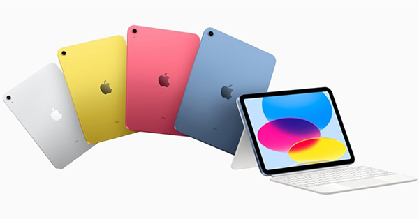 iPad Gen 10 màu sắc trẻ trung, năng động