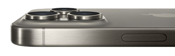 Titanium cấp độ 5 siêu bền được ứng dụng trên khung viền của iPhone 15 Pro 